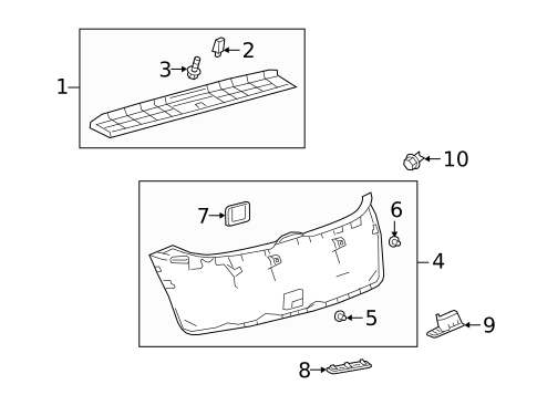 Interior Trim for 2019 Lexus UX250h #0
