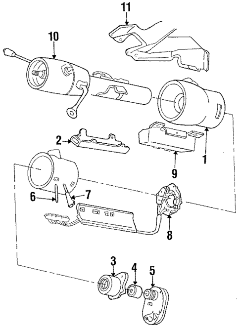 Housing & Components for 1984 Chrysler Executive Sedan #1