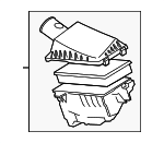 C2C13811 - Engine: Air Cleaner Assembly for Jaguar Image