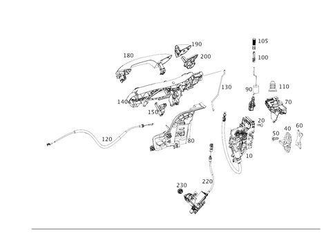 Locking System for 2026 Mercedes-Benz AMG GT 63 #0