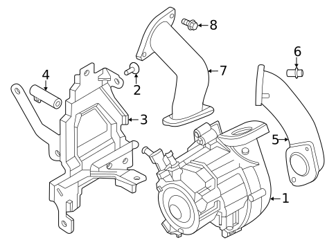 Supercharger for 2025 Genesis GV80 Coupe #0