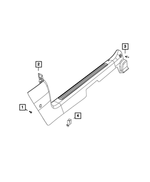 6106222AA - Interior Trim: Screw for Mopar Image