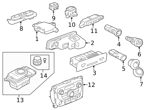 Heated Seats for 2017 Jaguar XF #2