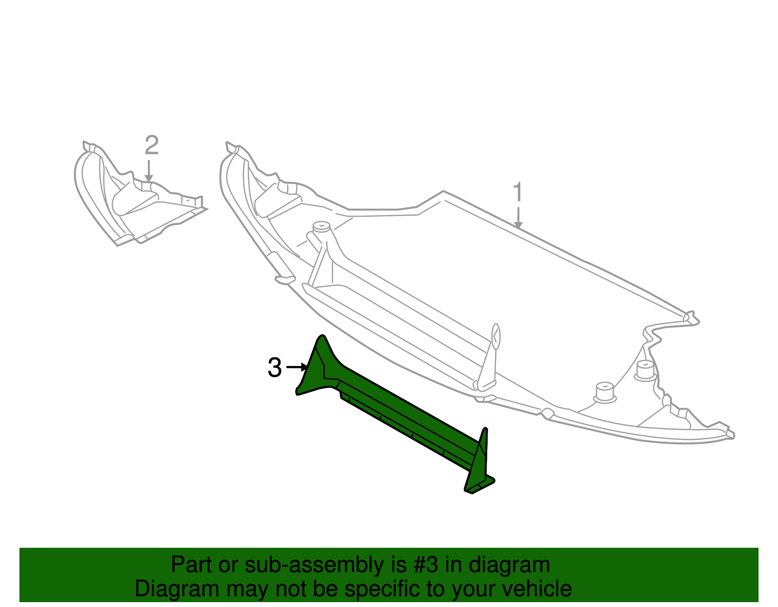 Lower Duct - BMW (51718040007)