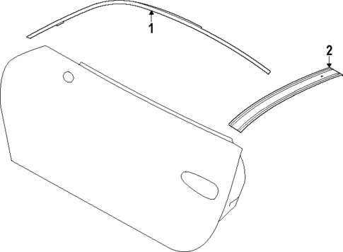 Exterior Trim - Roof for 2023 Porsche 911 #1