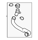 LR063272 - : Outlet Duct for Land Rover: LR2 Image