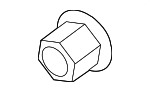 C2Z3375 - Suspension: Suspension Integral Link Nut for Jaguar Image
