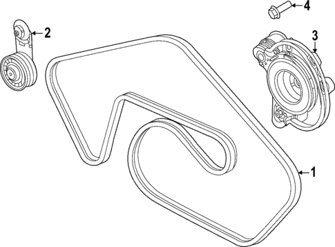 Belts & Pulleys for 2023 Land Rover Range Rover #0