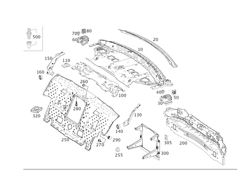 Rear End for 2016 Mercedes-Benz S550e #0