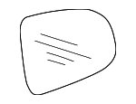 88894540 - Body: Mirror Glass for GM Image