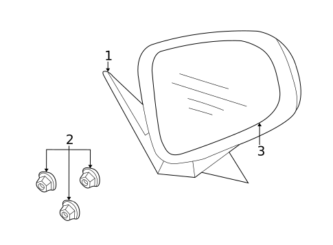 Outside Mirrors for 2007 Chevrolet Monte Carlo #0