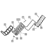 53020798AB - Engine 4.7L Eight Cylinder: Cylinder Head for Mopar Image