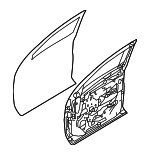 801009FV0B - Body: Door Shell for Nissan: TITAN, TITAN XD Image