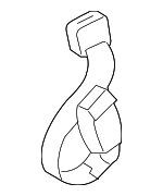 64681AG11AJC - Electrical: Buckle for Subaru: Legacy, Outback Image