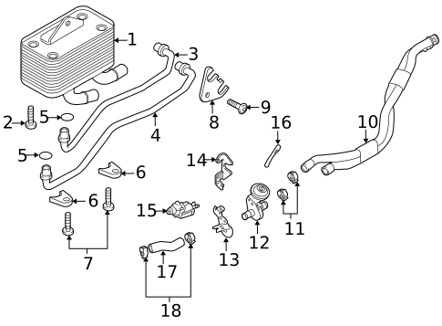 Trans Oil Cooler for 2011 Porsche 911 #0