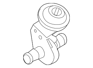 92857457304 - Cooling System: HVAC Heater Control Valve for Porsche Image