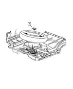 4895015AA - Wheels, Covers and Jacks: Scissors Jack for Mopar Image
