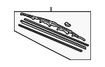 76620SDAA01 - Body: Wiper Blade for Honda Image