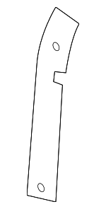 55361314AB - Body: Lower Molding for Jeep: Wrangler, Wrangler JK Image