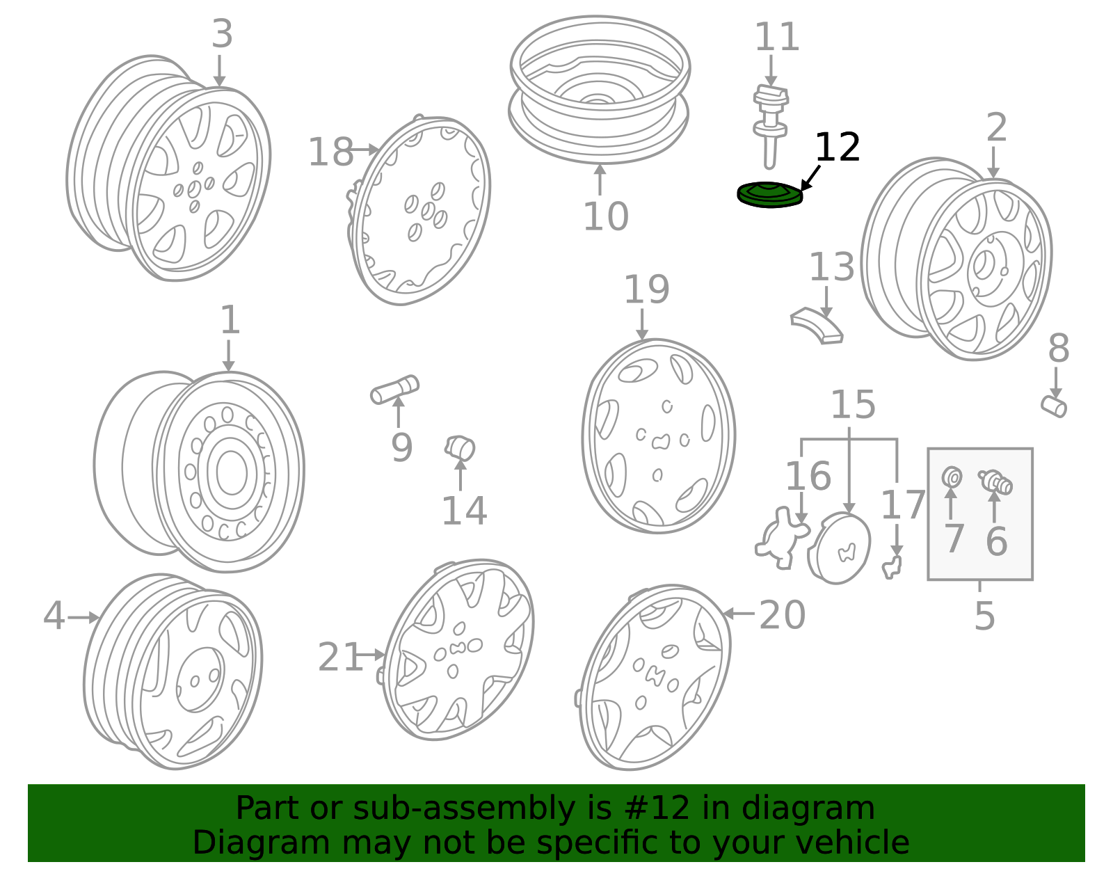 83850-SD2-000 - Spare Tire Washer 1993-2020 Honda | Honda Parts Online