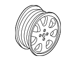 42700S5DA61 - : Wheel, Alloy for Honda: Civic Image