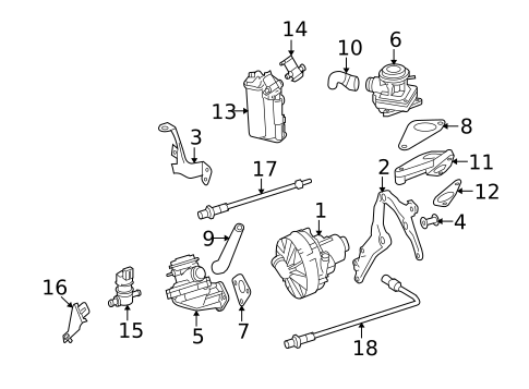 Switches, Solenoids & Actuators for 2011 Mercedes-Benz GLK 350 #0