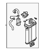 8S0201797G - Emission System: Vapor Canister for Audi: TT Quattro, TT RS Quattro, TTS Quattro Image