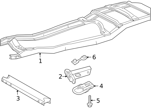 Frame & Components for 2009 Lincoln Navigator #0