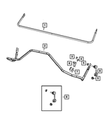 5151803AA - Rear Suspension: Stabilizer Bar Link for Mopar Image
