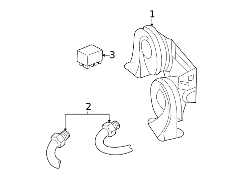 Fog Lamps for 2003 Chevrolet Impala #1