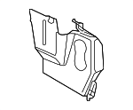 561820897 - HVAC: Heat Shield for Volkswagen Image