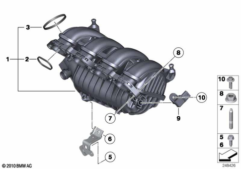 Intake Manifold for 2013 Mini Cooper #0