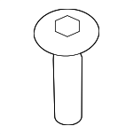 7142756133 - Body: License Bracket Screw for Mini Image