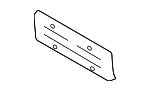 LR137382 - Body: License Bracket for Land Rover: Defender 110, Defender 130, Defender 90 Image