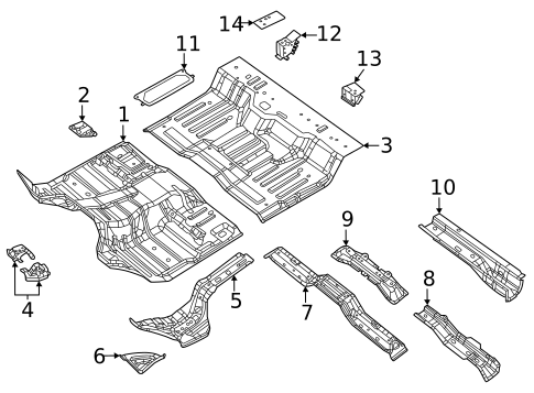 Floor - Cab for 2025 Ram 1500 #0