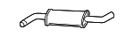74253409C - Exhaust: Muffler for Volkswagen Image image