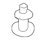 91514SMGE01 - Body: Spoiler Clip for Honda Image
