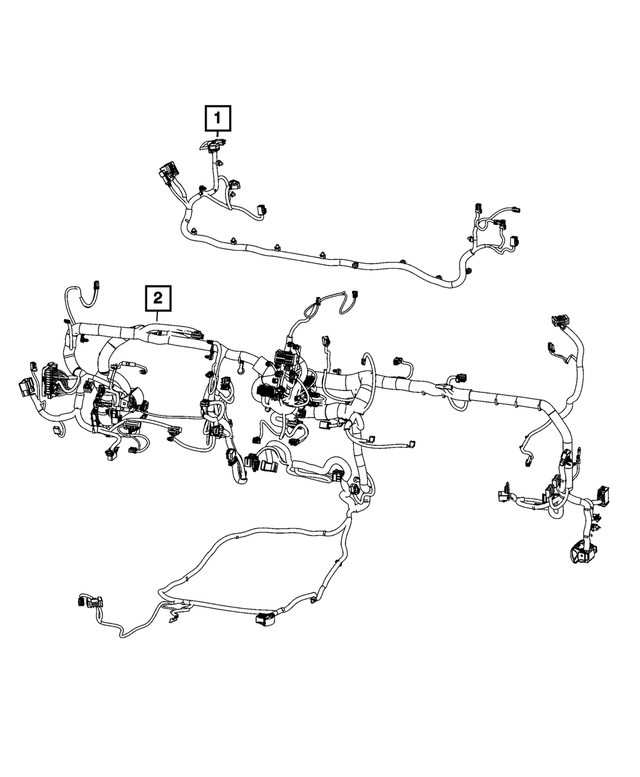 68542710AB - Electrical: Jumper Wiring for Mopar Image image