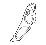 78541T2MY51ZA - : Trim Bezel for Honda Image