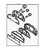 3410085Z80 - Body: Inst Cluster for Suzuki Image