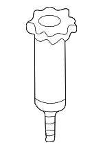 4Z7803899G - Body: Spare Tire Retainer for Audi Image