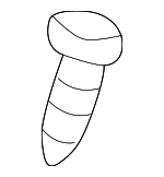 N01396511 - Body: Access Panel Screw for Audi Image