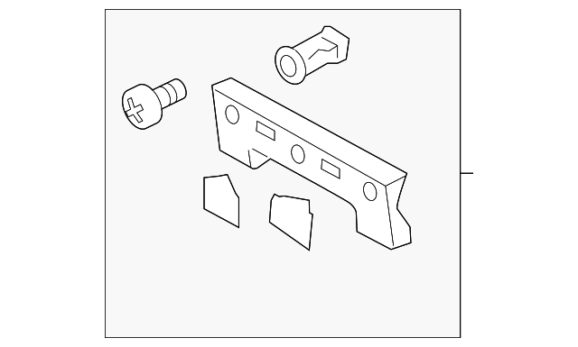 License Bracket - Nissan (K6210-1A41A)