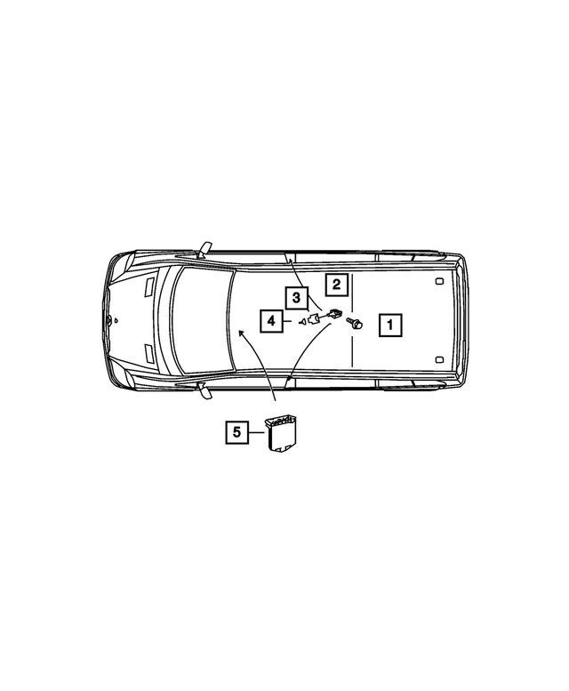 68013424AA - Electrical: Side Airbag Impact Sensor for Mopar Image