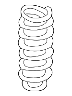 1J0511115BN - Suspension: Spring for Audi: TT, TT Quattro Image