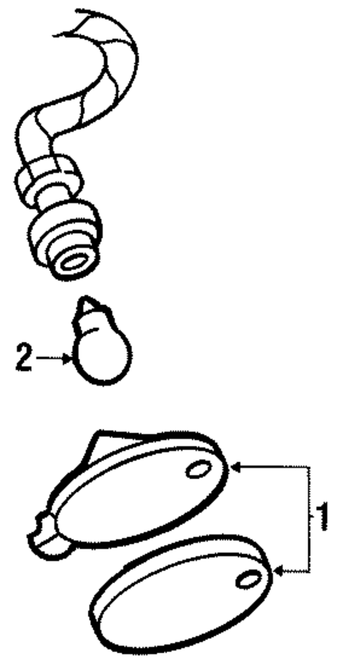 Bulbs - Chassis for 1996 Ford Taurus #2