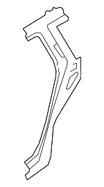 32353338 - Body: Lock Pillar Reinforced for Volvo Image