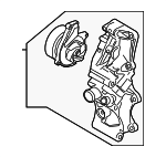 11518631940 - Cooling System: Water Pump Assembly for Mini Image