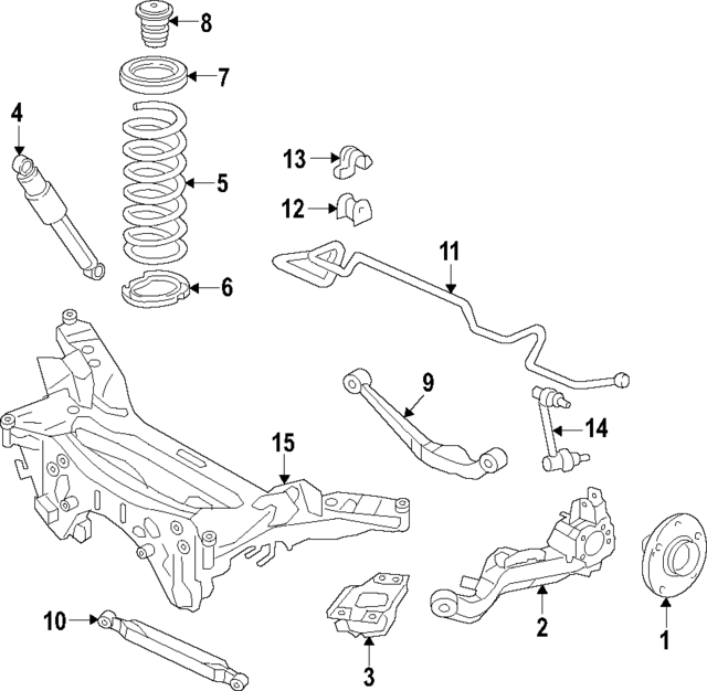 550204BF0B - : Coil Spring for Nissan Image