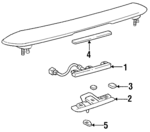 7687233010 - : Lower Cover Gasket for Toyota Image